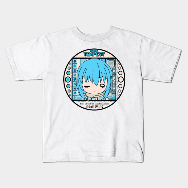 Rimuru Tempest - That Time I Got Reincarnated as a Slime Kids T-Shirt by InalZ